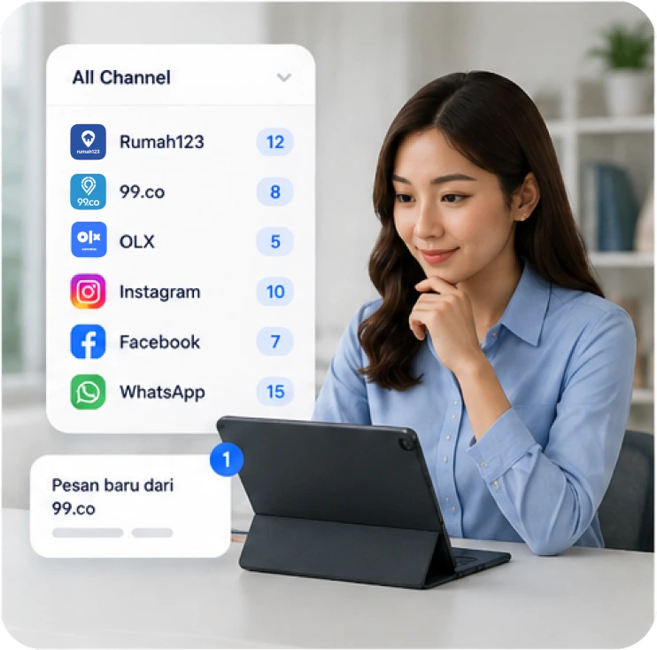 Lead Tersebar di Terlalu Banyak Channel